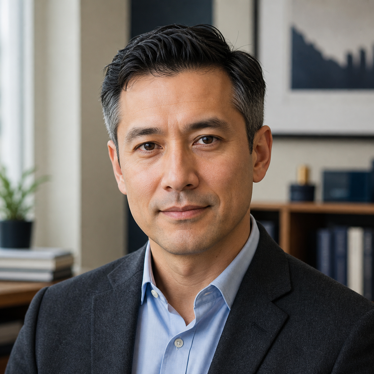 Editorial portrait of Daniel Cho, Thnktnk research editor
